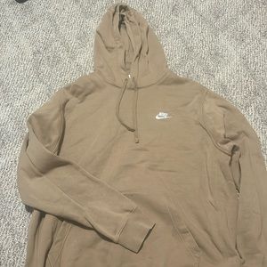 XL Tan Nike Hoody worn twice